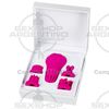 Vibrador con accesoris estimulantes